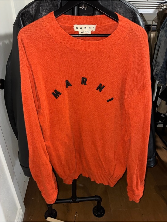 Marni Other - Marni Orange Logo Sweater
